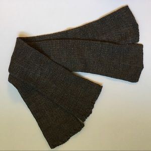 kd new york 30” legwarmer (ruffled rib), charcoal